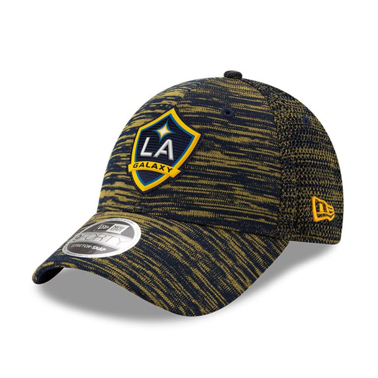 Gorras New Era 9forty Amarillos - L.A. Galaxy Striped 27631SNHB